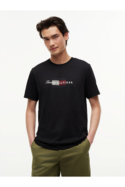 Tommy Hilfiger ΜΠΛΟΥΖΑΚΙ ΚΑΝΟΝΙΚΗΣ ΕΦΑΡΜΟΓΗΣ ΜΕ ΣΧΕΔΙΑΣΜΟ ΣΗΜΑΙΑΣ