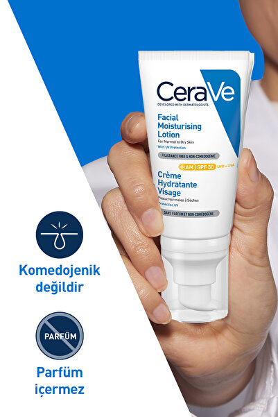 CeraVe Nemlendirici Yüz Kremi Spf30 52 Ml 3337875840620