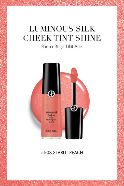 Giorgio Armani Luminous Silk Cheek Tint Shine Parlak Bitişli Likit Allık 50S ...