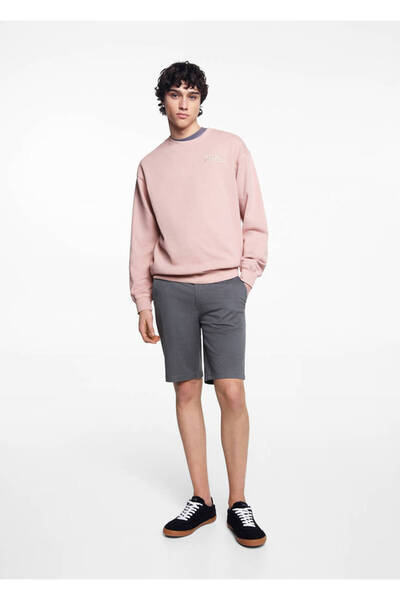 MANGO Pastel Pembe Erkek Çocuk  Sweatshirt 67074790