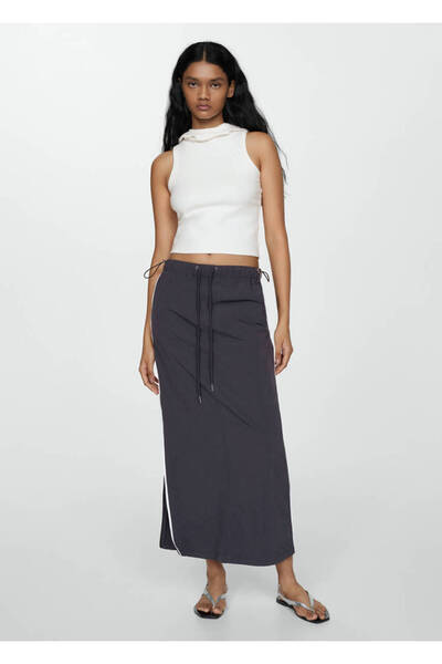 MANGO Woman Women Off-White T-Shirt 67007935