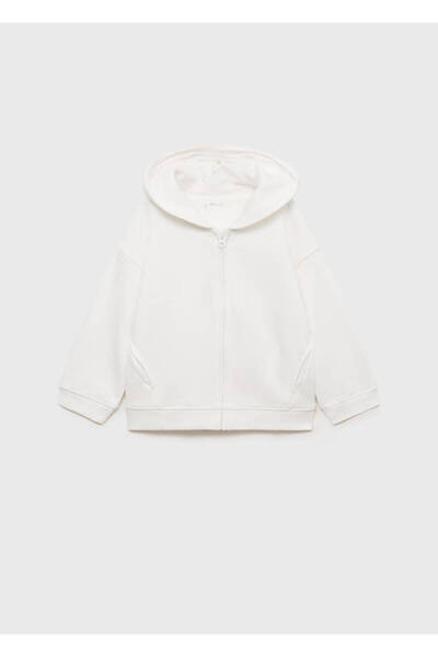 MANGO Kırık Beyaz Kız Bebek Sweatshirt 87021046