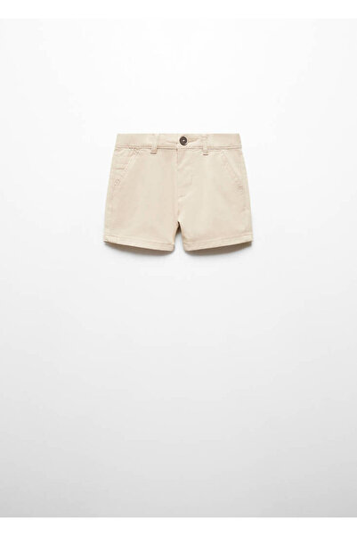 MANGO Woman Beige Baby Boy Shorts & Bermudas 67045141 -08