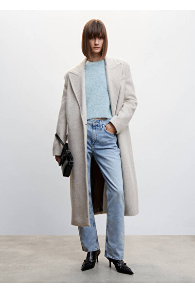 MANGO Woman Sky blue Women's Adult Sweater47091266