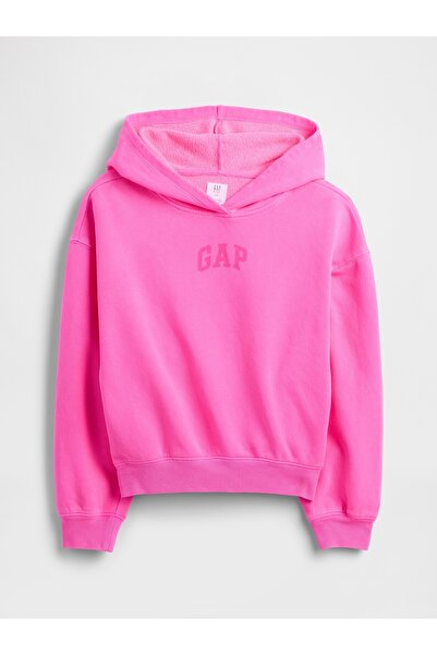 GAP Sweatshirt für Mädchen, Größe L, STANDOUT PINK, Farbe TBD