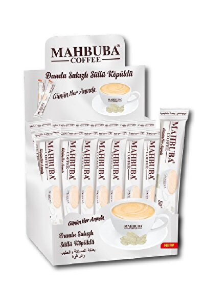 Mahbuba Damla Sakızlı Sütlü Köpüklü Hazır Kahve 24x17,5gr