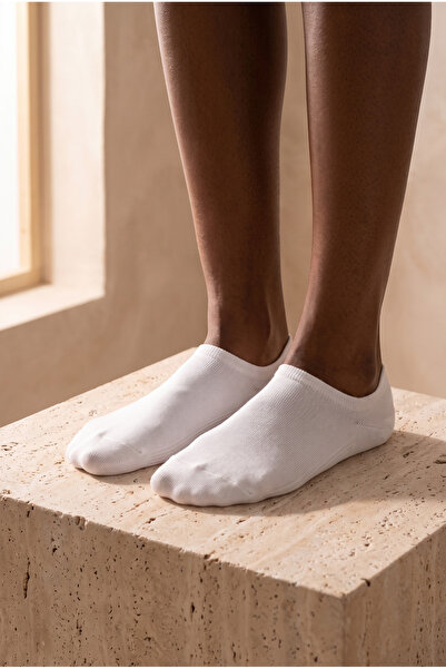 Katia&Bony Unisex Sneaker Step Socks White