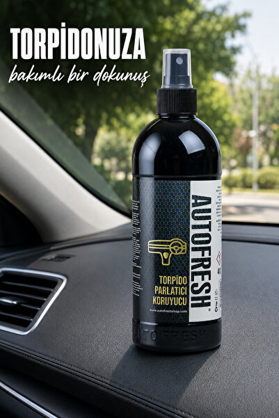 AutoFresh Oto Torpido Araba Göğüslük Araç Konsol Bakımı Parlatıcı ve Koruyucu 410 ML