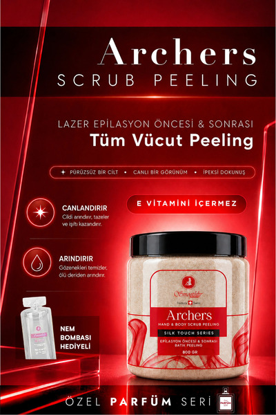 Smoothly Archers Özel Seri Kalıcı Kokulu Epilasyon Lazer Peeling Jilet Ağda B...