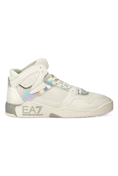 EA7 Pantofi sport pentru Femei, basket mid, X8Z039-XK331-Q033, 35 1/3 EU, Alb