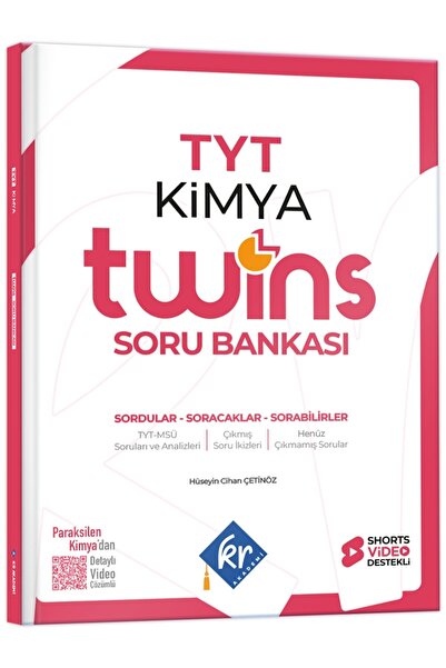 KR Akademi Yayınları 2027 TYT Twins Kimya Soru Bankası