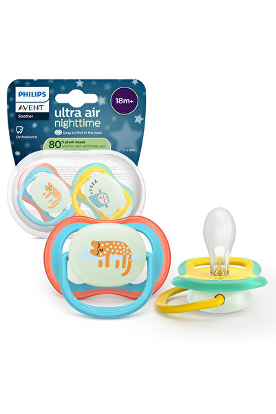 Philips Avent Σετ 2 suzete Philips Avent Ultra Air SCF349/32, tetina extra-fe...