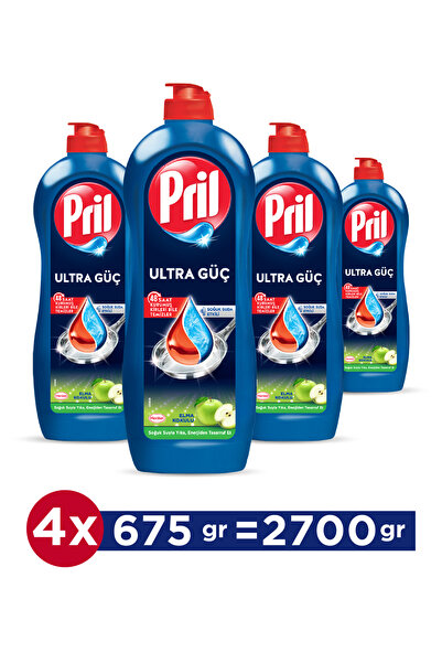 Pril Amasya Elması 675gr 4'lü Set