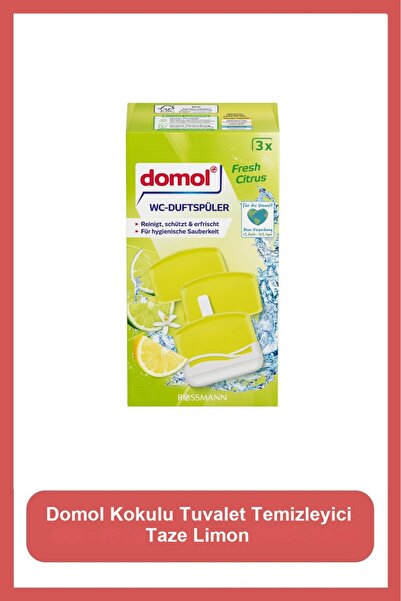 DOMOL Kokulu Tuvalet Temizleyici Taze Limon