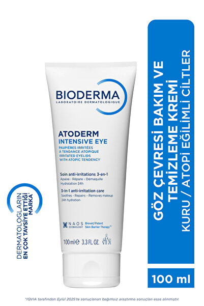 Bioderma Atoderm Intensive Eye Kuru, Atopi Eğilimli Cilt Hyalüronik Asit İçer...