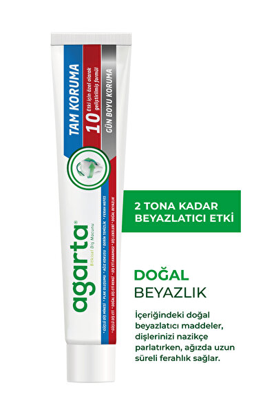 Agarta Doğal Tam Koruma 10 Etki Diş Macunu 75 Ml