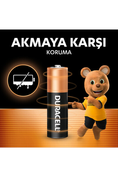 Duracell BASIC AA Alkalin Kalem Pil (30'lu Paket)
