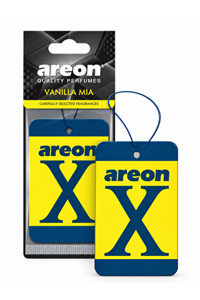 Areon X Vanilla Mia Sarı Lacivert Oto Araç Kokusu
