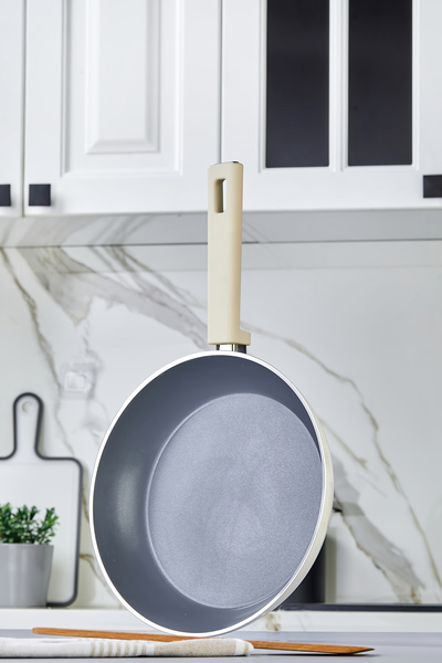 Cooker Cliff 26 cm Ceramic Coated Pan Cream Ckr4645