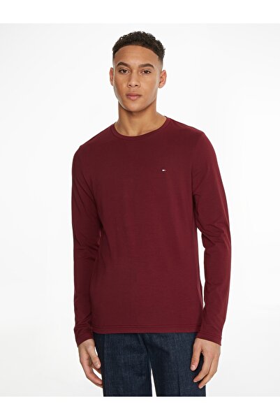 Tommy Hilfiger MW0MW10804 ΕΛΑΣΤΙΚΟ ΜΑΚΡΥΜΑΝΙΚΟ ΜΠΛΟΥΖΑΚΙ ΣΤΕΝΗΣ ΕΦΑΡΜΟΓΗΣ VLP...