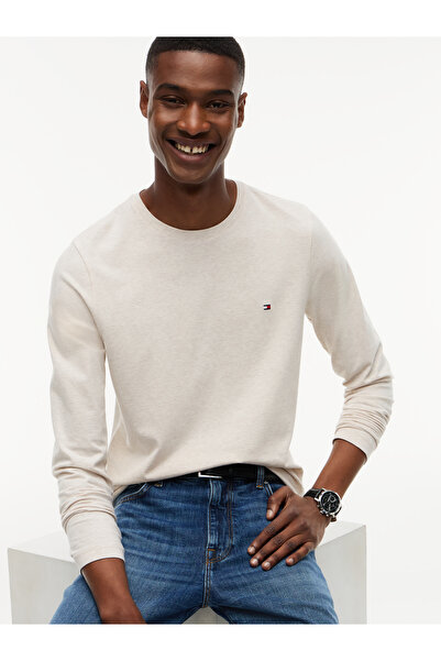Tommy Hilfiger MW0MW10804 Ελαστικό Μακρυμάνικο Μπλουζάκι Στενής Γραμμής HGF Μ...