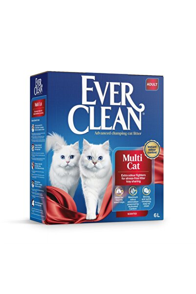 Ever Clean Multi Cat Kedi Kumu 6 Litre