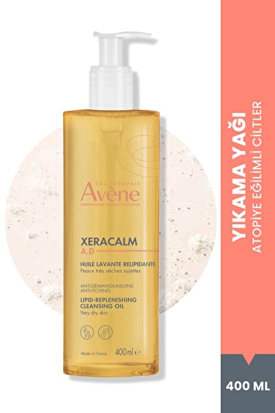 Avene XeraCalm A.D Atopiye Eğilimli Ciltler için Yıkama Yağı 400 ml