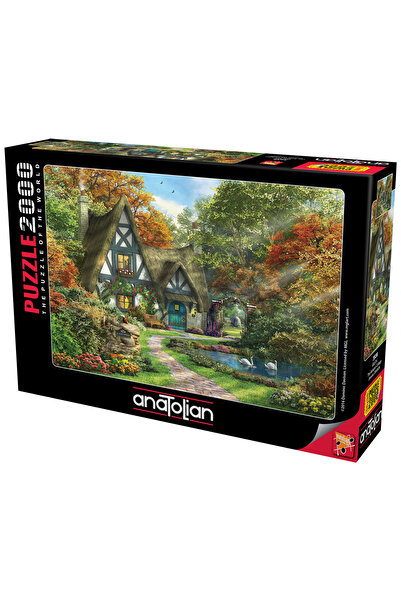 Anatolian Puzzle 2000 Piece Jigsaw Puzzle - Fall House 3936