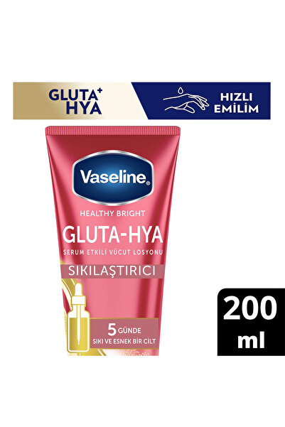 Vaseline Gluta-Hya Serum Etkili Vücut Losyonu Sıkılaştırıcı 200 ml