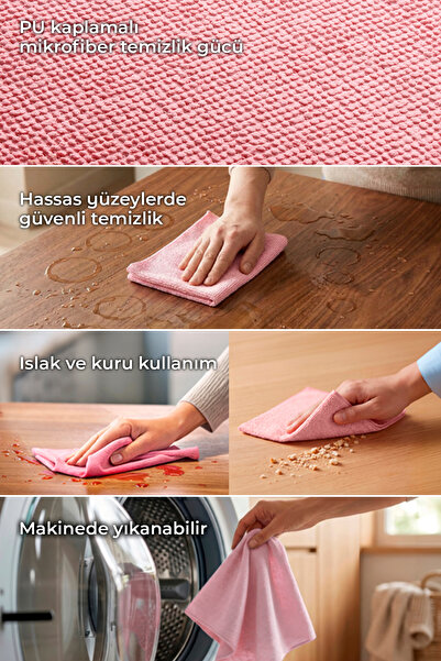 Vileda 2 Paket 2'li Actifibre Mikrofiber Bez