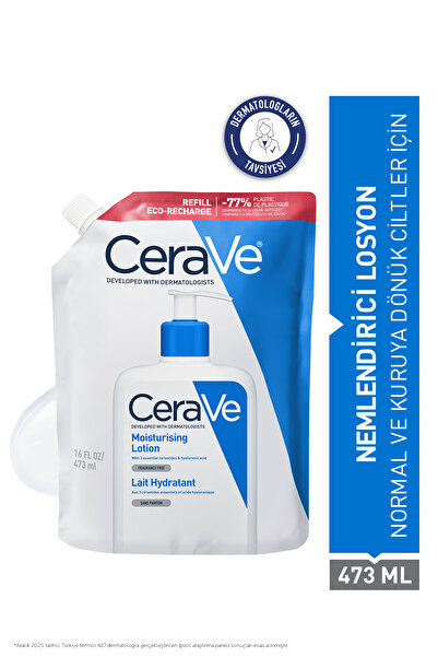 CeraVe Moisturizing Face & Body Lotion with Hyaluronic Acid & Ceramide Refill...