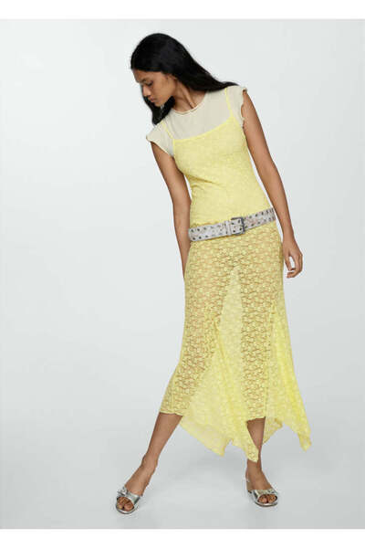 MANGO Woman Pastel Sari Women's Dress 67067908