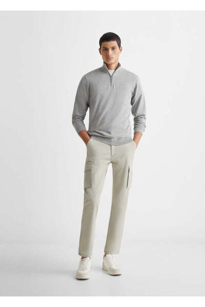 MANGO Pastel Yeşil Erkek Çocuk  Pantolon 67062912