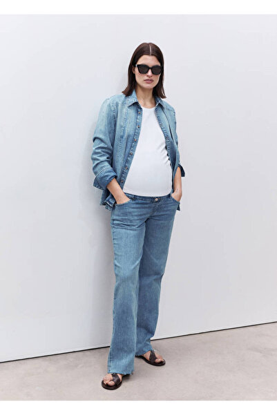MANGO Mavi Kadın Jeans 87000265
