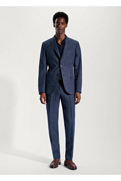 MANGO Lacivert Erkek Blazer Ceket 57010556