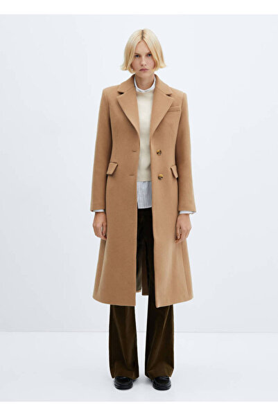 MANGO Kadın Koyu Camel Kaban 67020456