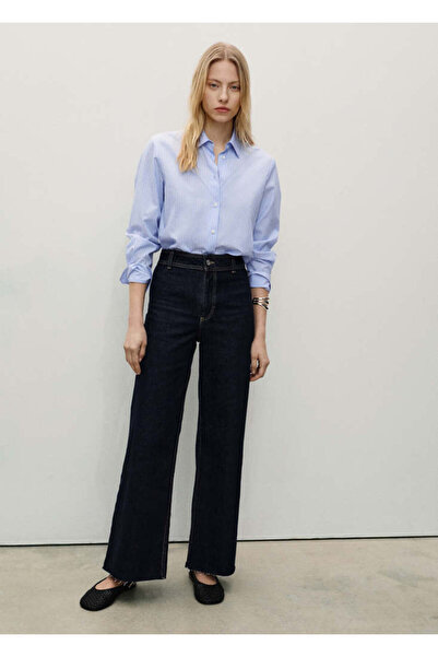 MANGO Açık Mavi Kadın Jeans 87010287