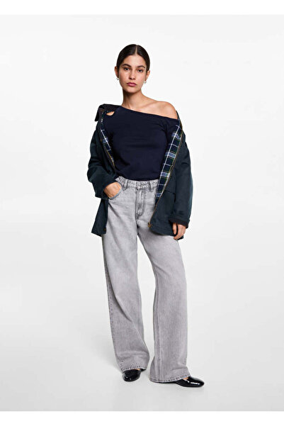 MANGO Lacivert Kız Çocuk T-Shirt 77914785