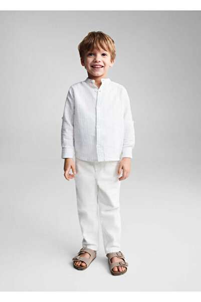 MANGO Woman Water Color Baby Boy Shirt 67024786
