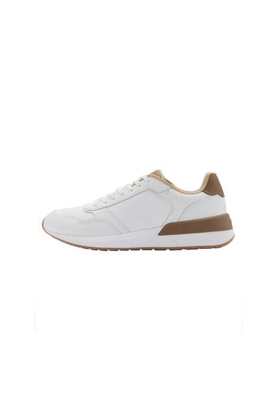 MANGO Beyaz Erkek Sneaker 77050593