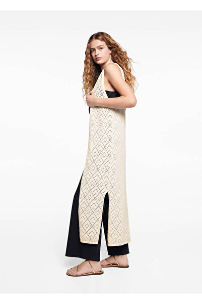 MANGO Woman Kirik White Girl's Vest 67085143 -02