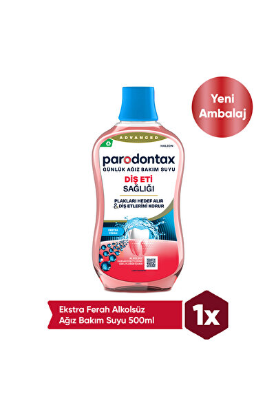 Parodontax Ekstra Ferah Alkolsüz Ağız Bakım Suyu 500ml