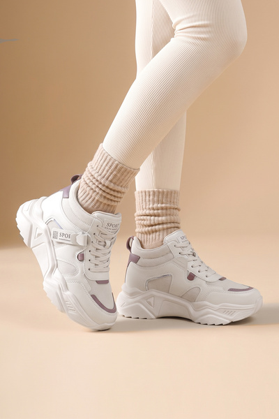 DARK SEER Ds.Pmd239K2051 Ankle Purple Women's Sneaker Casual Ankle Sports Shoes