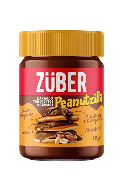 Züber Peanutzilla Kakaolu Yer Fıstığı Kreması 315g
