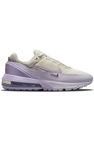 Nike , Pantofi sport low-cut cu segmente de plasa Air Max Pulse, Alb fildes, ...