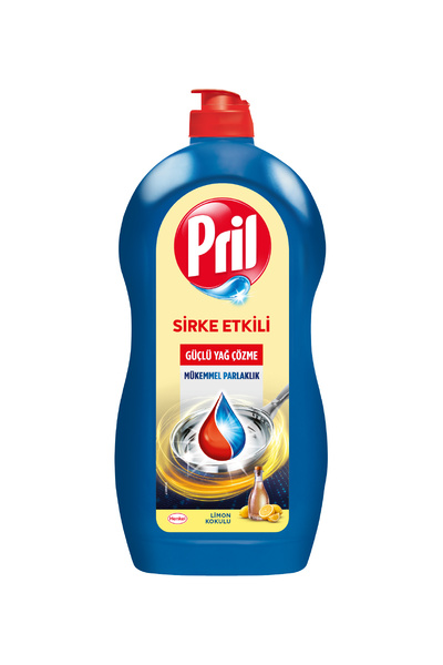 Pril Sirke Gücüyle Özel Seri Bulaşık Deterjanı 1100 ml – Parlak ve Hijyenik S...