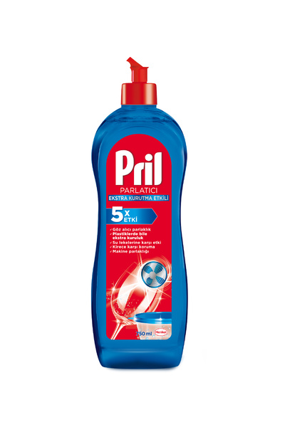 Pril Bulaşık Makinesi Parlatıcı 750 ml Extra Kurutma Cam Koruma
