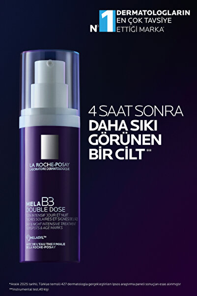 La Roche Posay MELA B3 Double Dose Koyu Leke ve Kırışıklık Karşıtı Bakım Kremi 40 ml