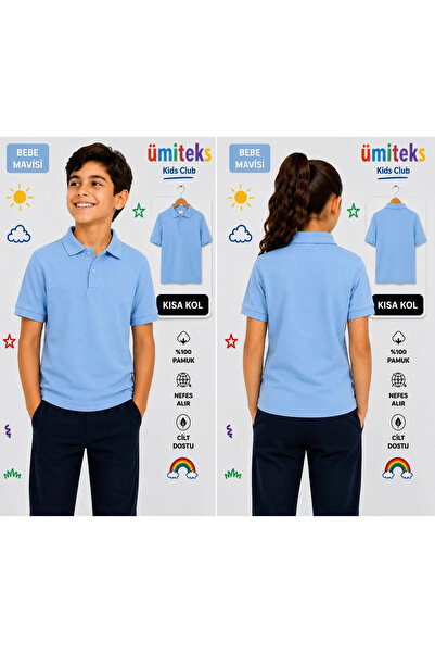 ümitteks iş ve okul kıyafetleri Unisex polo majica sa kratkim rukavima, bebi ...