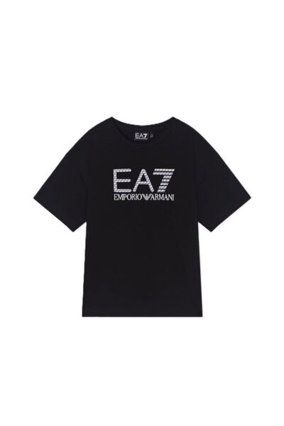 EA7 Tricou pentru Baieti, train logo series crossover girl tee monogram, 7G00...